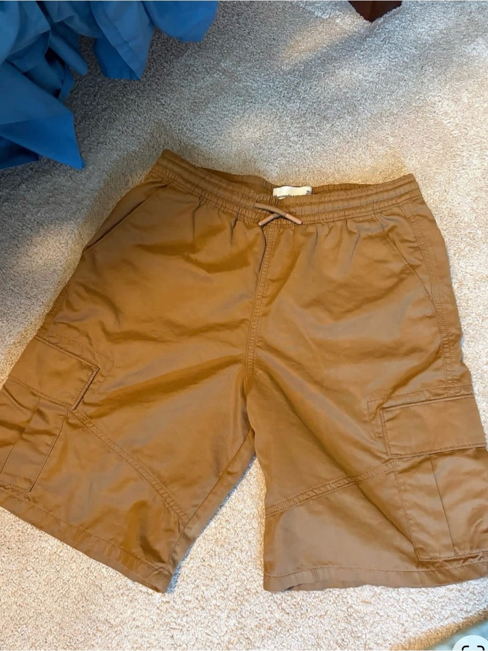Abercrombie & Fitch Boy’s Tan Cargo Shorts